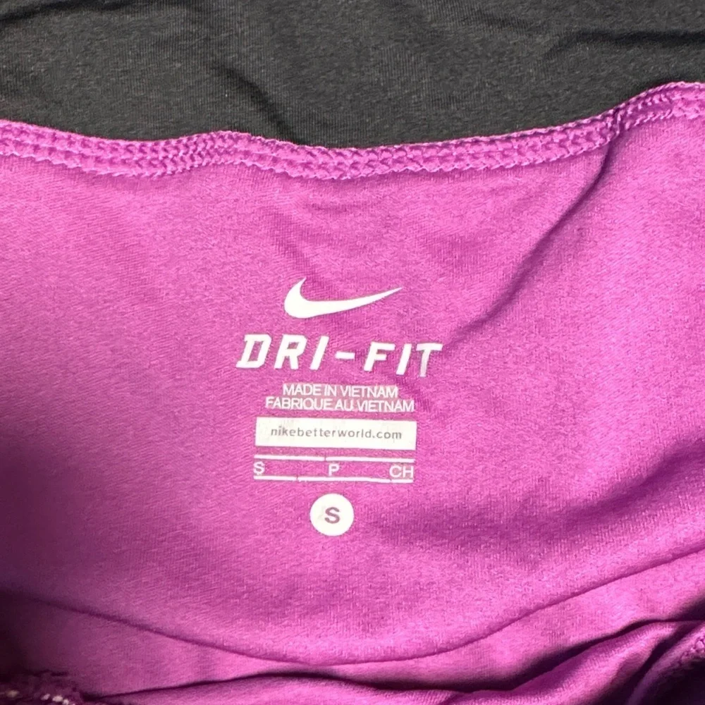 Nike Women's Athletic Shorts in Purple and Black